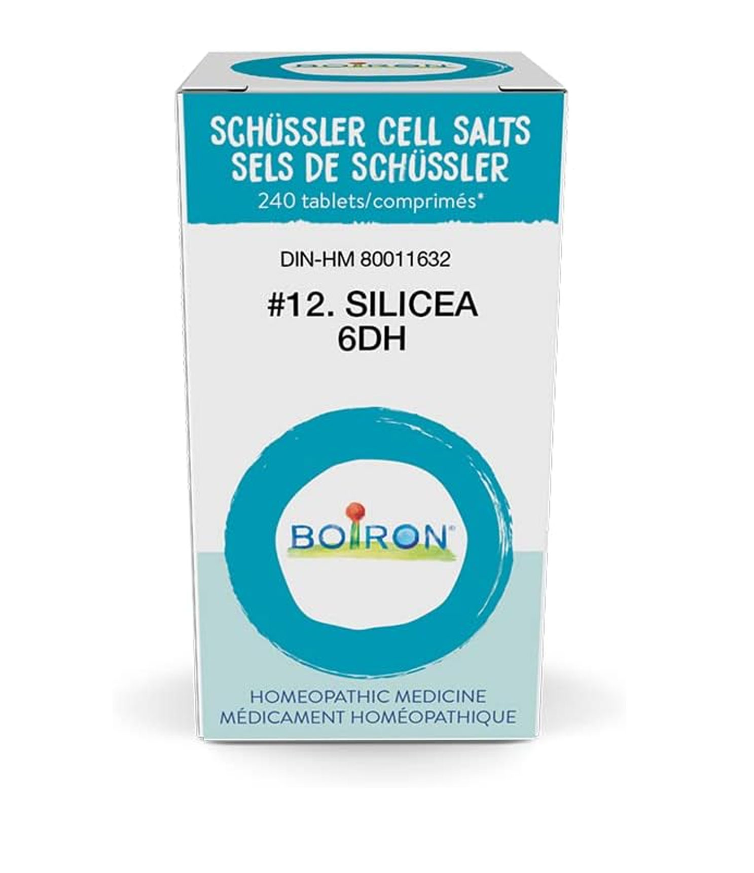 Boiron #12 Silicea 6DH Schüssler cell salts